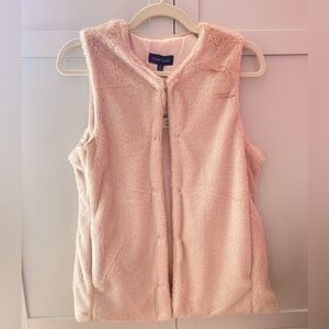 Pink Faux Fur Vest